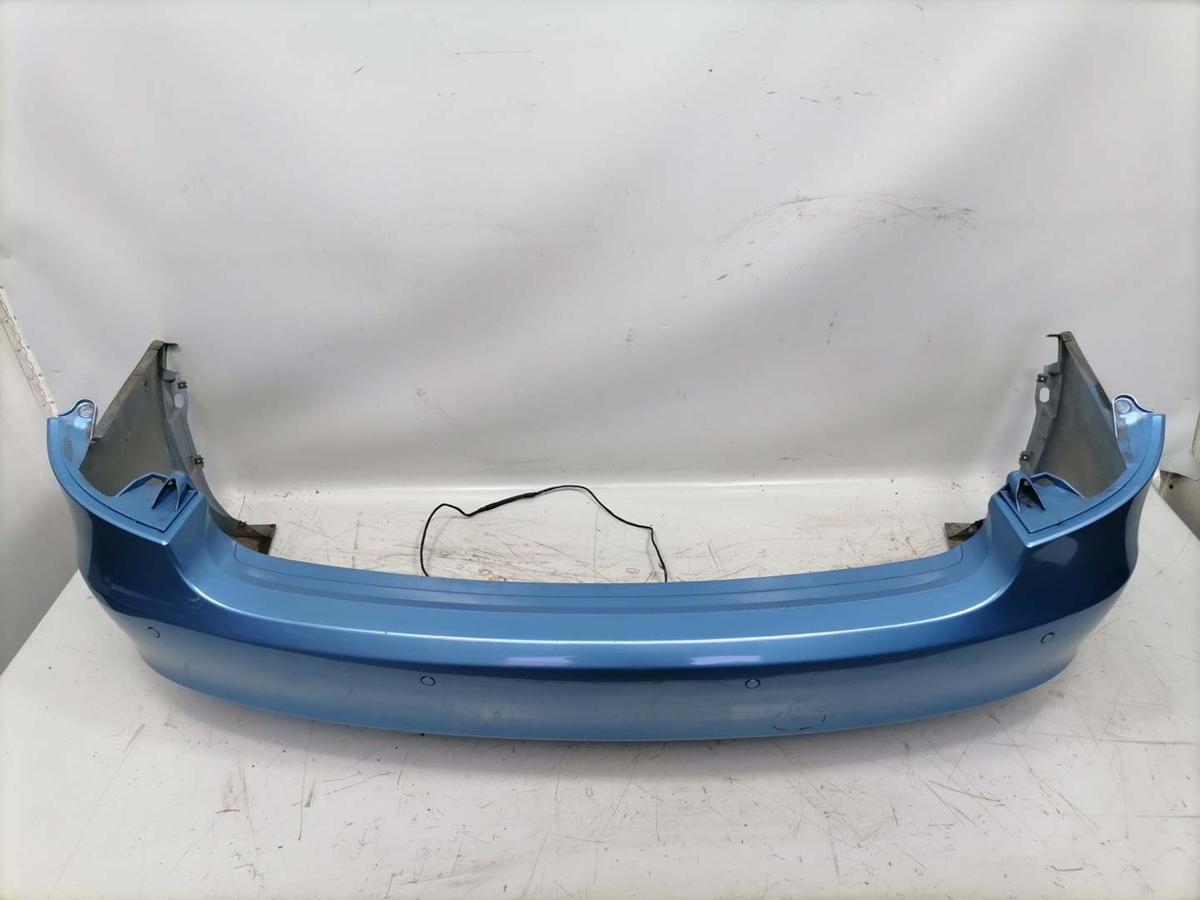 Skoda Fabia 2 5J original St0ßstange Stossfänger hinten LQ5X Hellblaumetallic Combi Bj.2014